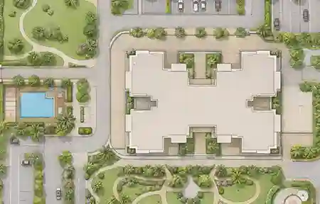 DLF The Arbour Sector 63 Gurgaon master plan and 4 BHK layout reference