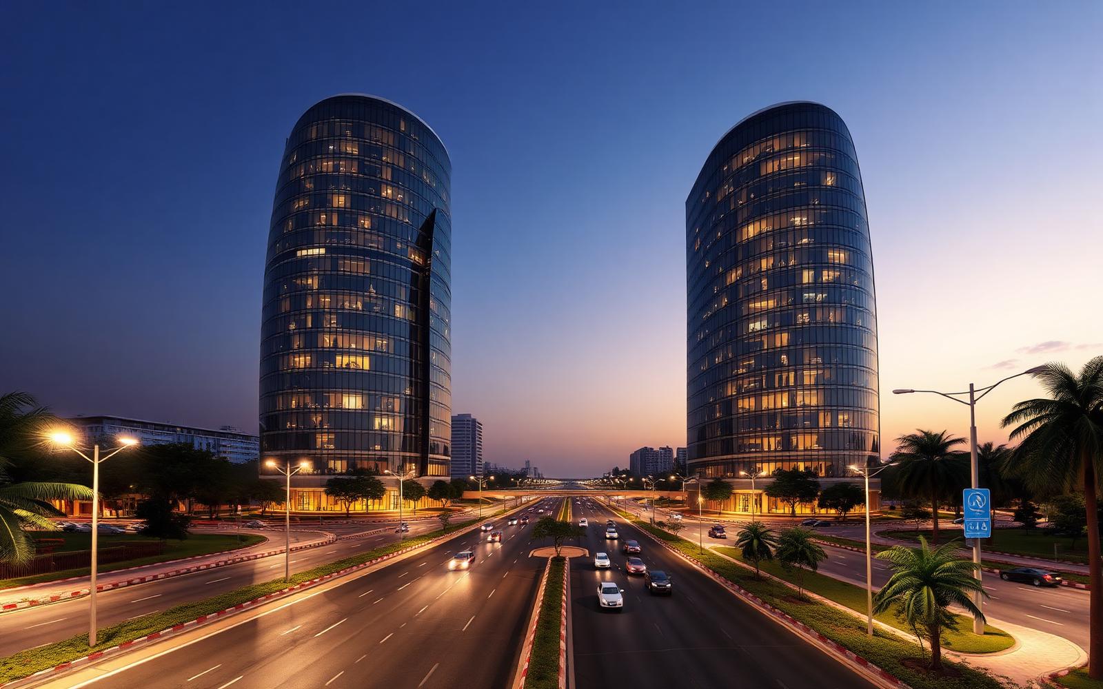 DLF Two Horizon Center by DLF — Golf Course Road, Sector 43, Gurgaon